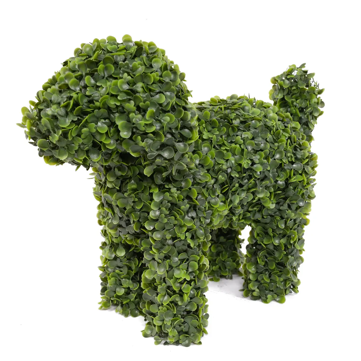 Custom Wholesale Artificial Garden Decoration Animals Boxwood Dog Simulation Plants Creative Design Creative Artificial