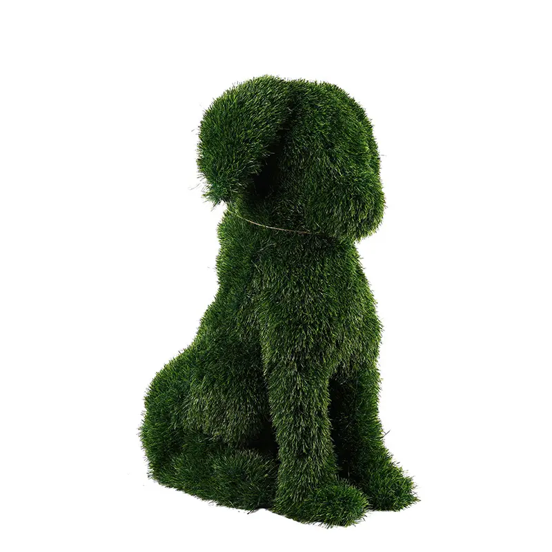 Factory Direct 90cm High Green Simulated Poodle Decoration